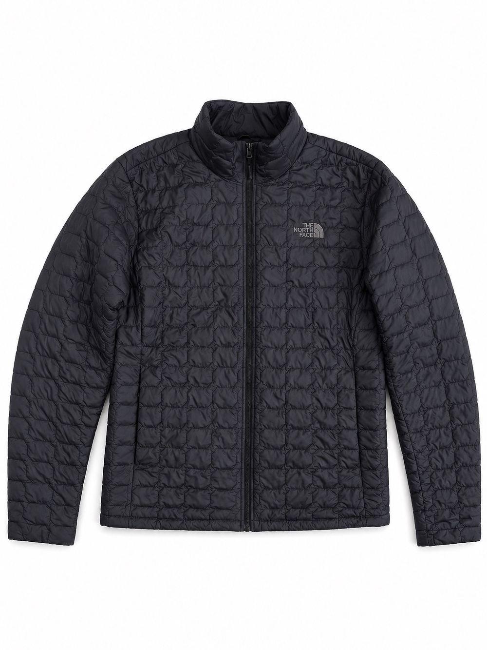 The North Face ThermoBall Insulated Puffer Jacket Packable Black Large